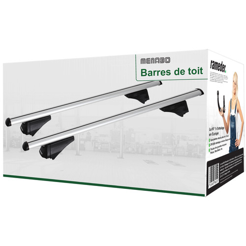 Barres toit aluminium pour - de,