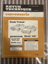 Revue Technique Carrosserie Honda Prelude Mazda 626 Coupe Berline