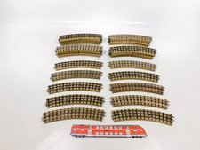 30x Märklin H0 00 AC Section de Voie M Courbé Vorkrieg pour 3600 800 #ED653-3