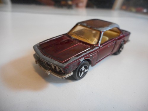 Majorette bmw csi en rouge - bmw,