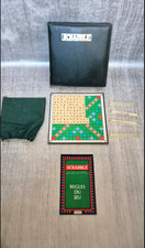 Scrabble de voyage de luxe Spear jeu de société complet avec pochette transport