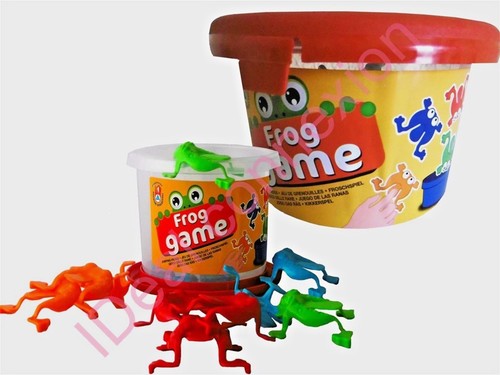 Jeu saut grenouille - saut, de