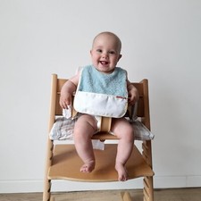 Bavoir à broder enfant en