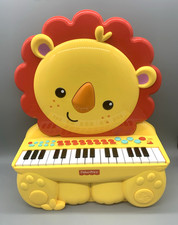 Fisher Price Keys Lion Piano Musical Sounds Toy Multicolor Battery Operated