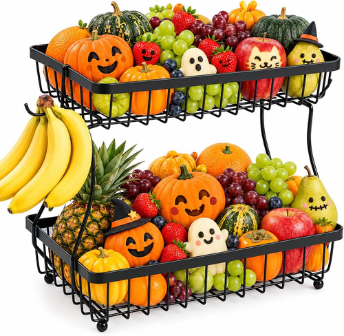 Tier fruit basket for - basket,