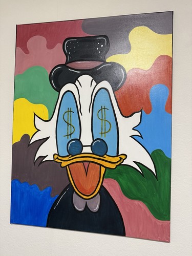 Peinture pop art sur toile - pop,