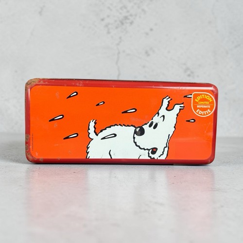 Boîte métal tintin - boîte, milou