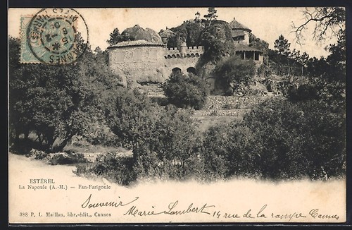 Cpa napoule estérel - cpa,