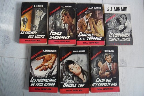 Lot romans policier - 7,