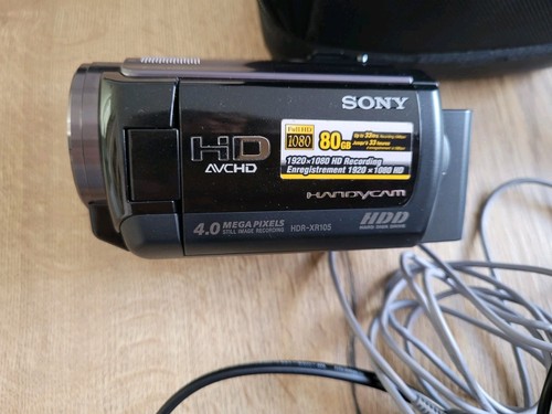 Camera handycam hdr xr105 - camera, hd