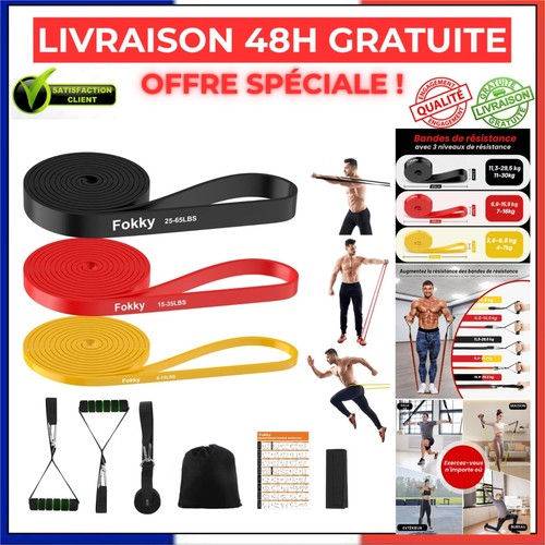 Bandes élastiques musculation