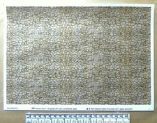 "Random Stone" Sticker Paper for HO Gauge-1:87-A4 Scale