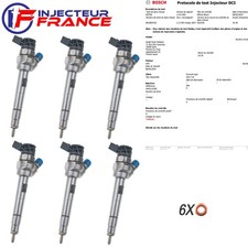 6x 0445110382 Injecteur Bosch