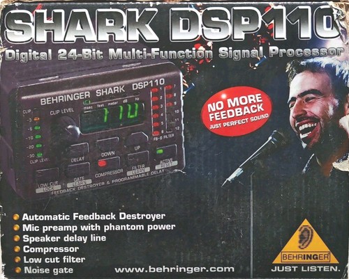Behringer shark dsp110 - behringer,