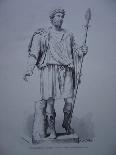 Gravure empereur romain - gravure,