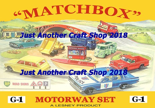 Matchbox jouets autoroute - matchbox, g-1