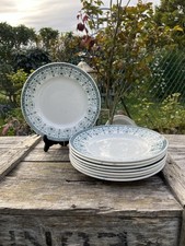 8 Assiettes plates - Moulin