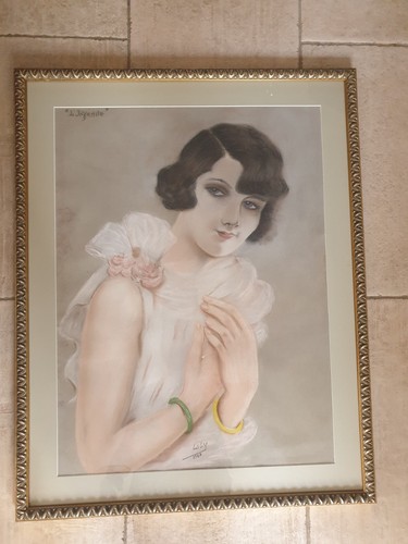 Portrait femme art deco - femme,