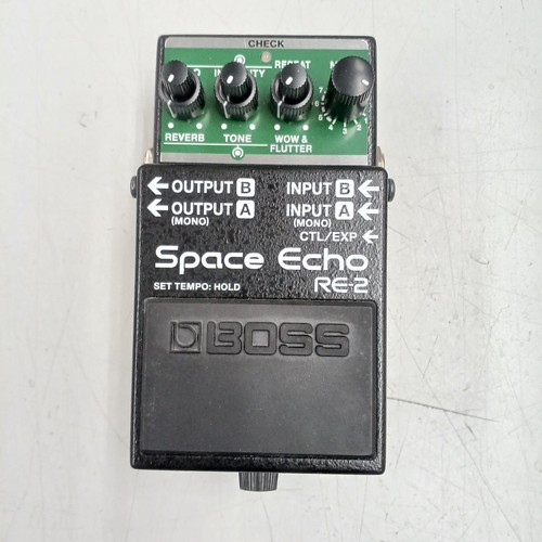 Boss re2 guitar effect - effect, pedal