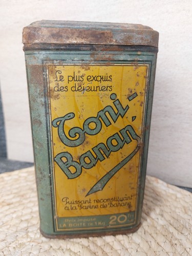 Ancienne boîte publicitaire