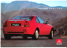 Honda Prelude 1996 UK Market Sales Brochure 2.0i 2.3i 2.2i VTEC
