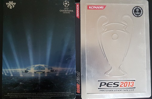 Steelbook xbox 360 pes - xbox,