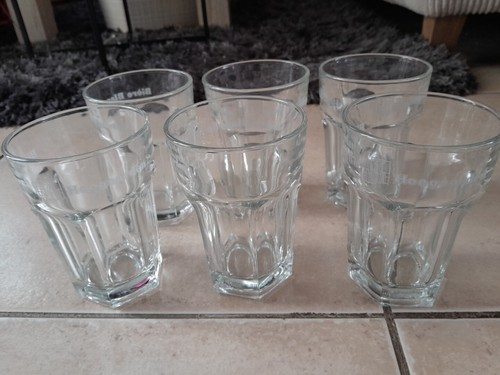 Lot verres bière - 8,