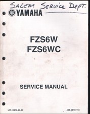Yamaha FZS6W FZS6WC FZ6S FZ6S2
