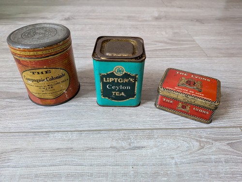 Lot boites vintages - lot, de