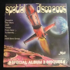 2 disques 33t - SPATIAL DISCO 2005 ( Star wars, 2001, telstar, oxygene ...)