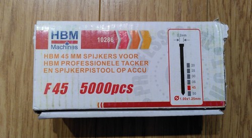 Boite 5000 clous hbm 45 - 5000,