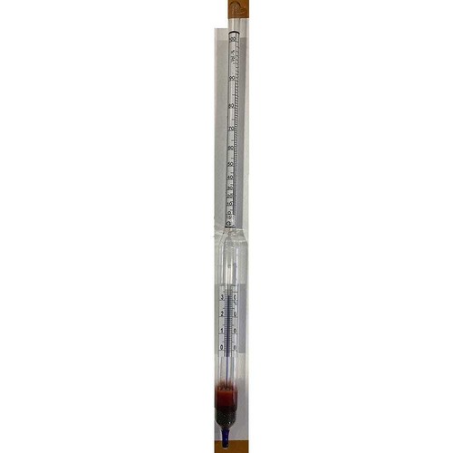 Hydromètre alcoomètre mesure