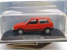 Fiat Uno Turbo ie 1985 Norev 1/43 rouge