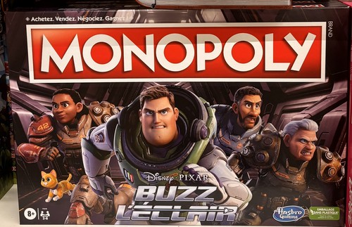 Monopoly buzz eclair disney - monopoly,