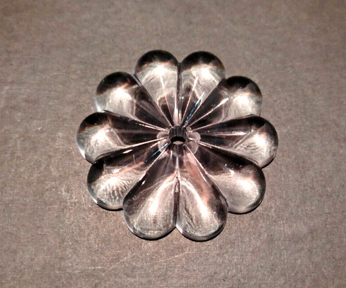 Pampille fleur cristal de - fleur,