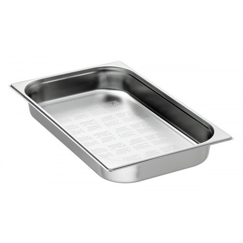 Bac inox perforé - gn, 1/1