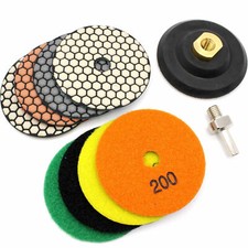 Disques De Polissage Diamant Sec Professionnels Pour Granit Et Marbre Flex M14