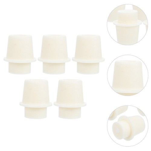 5pcs verre silicone erlenmeyer