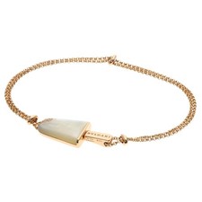 BVLGARI  Gelati Diamond White Shell SM Bracelet K18 Pink Gold  Ladies [Used]