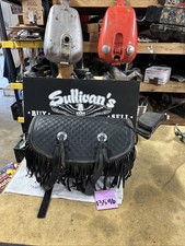 Harley Springer Softail Heritage Bag Fringe Solo Tour Pack Luggage Rack Flsts Oe