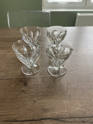 Lot anciens verres à - verres, eau