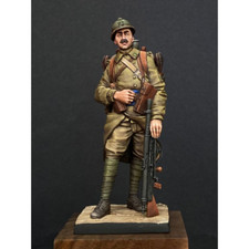 METAL MODELES  GG27  Kit à peindre Tireur fusil mitrailleur Chauchat 54 mm