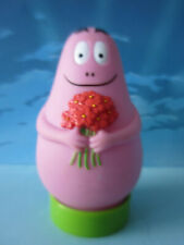 LOVELY COLLECTIBLE FIGURE BARBAPAPA ON BASE +/- 8.5cm 