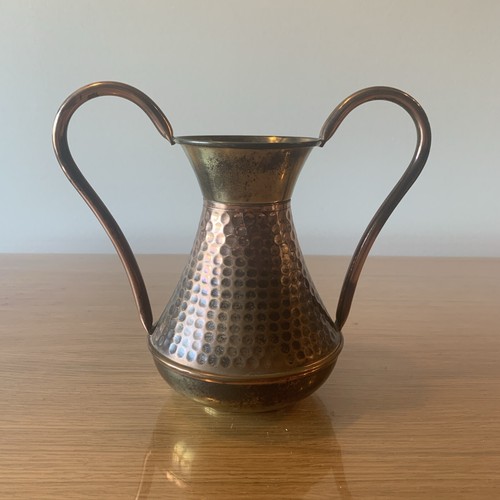 Vase amphore laiton cuivre - vase, et
