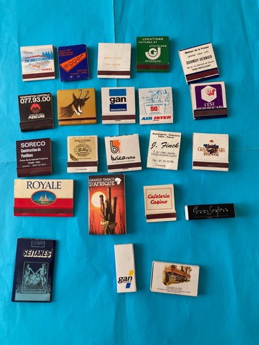 Lot boites allumettes - lot, d'allumettes