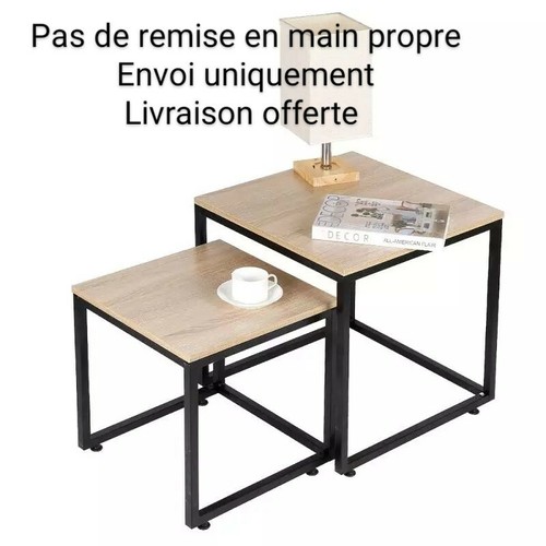 Table basse chêne - en, massif