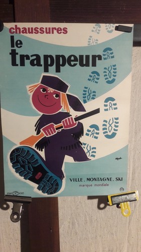 Affichette trappeur - le,