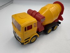 Norev Mercedes LP 2223 Camion Bétonnière roue repeinte en jaune 