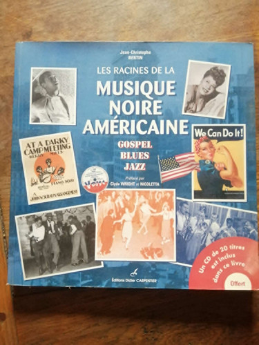 Livre musique noire - musique, aéricaine