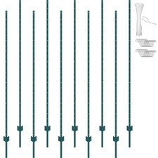 VEVOR Lot de 10 Poteaux de